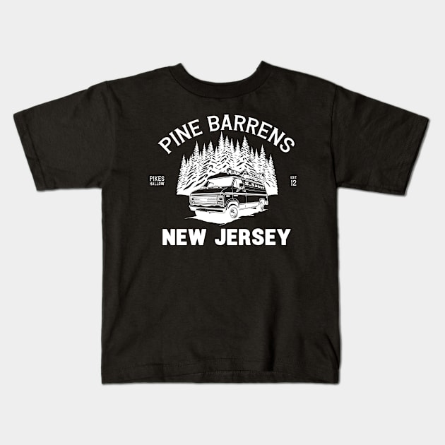 Pine Barrens The Sopranos Kids T-Shirt by TurnoverClothin